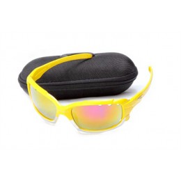 Oakley Jawbone Sunglasses In Enamel Yellow/Fire Iridium
