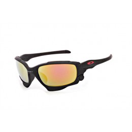 Oakley Jawbone Sunglasses In Matte Black/Fire Iridium