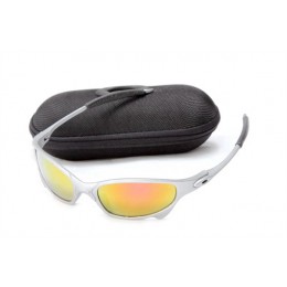 Oakley Juliet Sunglasses In Silver Streak/Fire Iridium