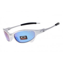 Oakley Juliet Sunglasses In Polished White/Ice Iridium
