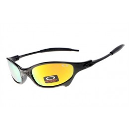 Oakley Juliet Sunglasses In Polished Black/Fire Iridium