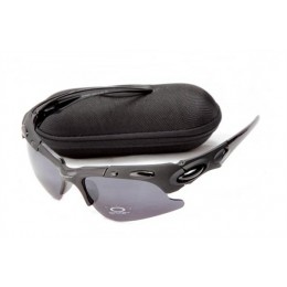 Oakley Plate Sunglasses In Matte Black/Black Iridium
