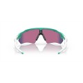 Oakley Radar Ev Xs Path Youth Fit Heritage Colors Collection Sunglasses Matte Celeste Frame Prizm Road Lens