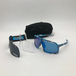 Oakley Sutro Sunglasses Camo Blue/Prizm Blue