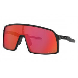 Oakley Sutro Sunglasses Matte Black Frame Prizm Trail Torch Lens