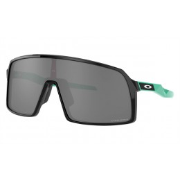 Oakley Sutro Sunglasses Polished Black Green Frame Prizm Black Lens