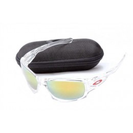 Oakley Ten Sunglasses In Clear/Fire Iridium