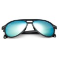 Ray Ban Rb1091 Cats 5000 Sunglasses Black/Light Blue Gradient