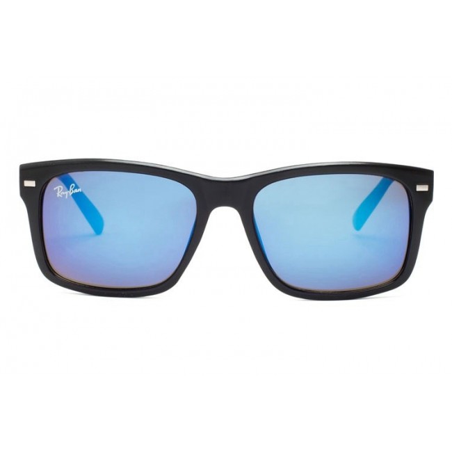Ray Ban Rb20251 Wayfarer Sunglasses Black/Crystal Blue