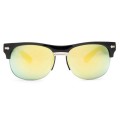 Ray Ban Rb20257 Clubmaster Sunglasses Black/Crystal Green