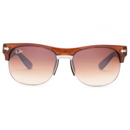 Ray Ban Rb20257 Clubmaster Sunglasses Brown/Crystal Brown