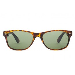 Ray Ban Rb2132 Wayfarer Sunglasses Tortoise/Light Green