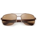 Ray Ban Rb2483 Aviator Sunglasses Brown/Clear Brown