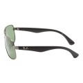 Ray Ban Rb2483 Aviator Sunglasses Silver/Light Green