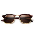 Ray Ban Rb3016 Clubmaster Sunglasses Tortoise/Brown