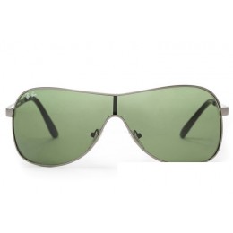Ray Ban Rb3466 Highstreet Sunglasses Gray/Light Green