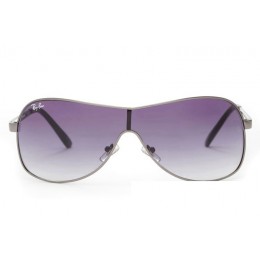 Ray Ban Rb3466 Highstreet Sunglasses Gray/Light Purple Gradient