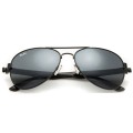 Ray Ban Rb3806 Aviator Sunglasses Black/Light Gray