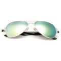 Ray Ban Rb3806 Aviator Sunglasses Gold/Clear Jade Gradient