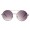 Ray Ban Rb3813 Round Sunglasses Metal Gray/Light Purple Gradient