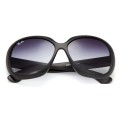Ray Ban Rb4098 Jackie Ohh Ii Sunglasses Black/Clear Purple Gradient