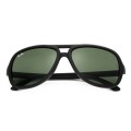 Ray Ban Rb4162 Cats 5000 Sunglasses Black/Light Green