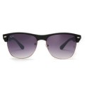 Ray Ban Rb4175 Clubmaster Oversized Sunglasses Black/Purple Gradient