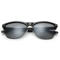 Ray Ban Rb4175 Clubmaster Oversized Sunglasses Black/Light Gray Gradient
