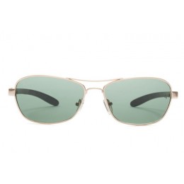 Ray Ban Rb8302 Tech Carbon Fibre Sunglasses Silver/Crystal Green