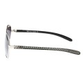 Ray Ban Rb8307 Tech Carbon Fibre Sunglasses Silver/Crystal Purple Gradient