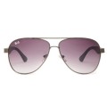 Ray Ban Rb8812 Aviator Sunglasses Gray/Crystal Purple
