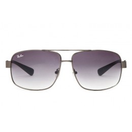 Ray Ban Rb8813 Aviator Sunglasses Gray/Crystal Purple Gradient