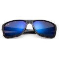 Ray Ban Rb9122 Justin Sunglasses Black/Crystal Blue