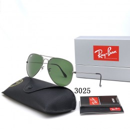 Ray Ban Rb3025 Sunglasses Green/Sliver With Black