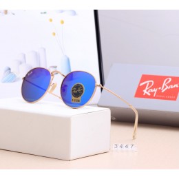Ray Ban Rb3447 Sunglasses Dark Blue/Gold