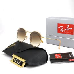 Ray Ban Rb3447 Sunglasses Light Brown/Gold