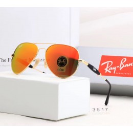 Ray Ban Rb3517 Sunglasses Gradient Orange/Gold With Black