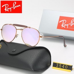 Ray Ban Rb3540 Sunglasses Light Purple/Rose With Brown