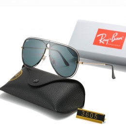 Ray Ban Rb3605 Sunglasses Green/Black With Gold