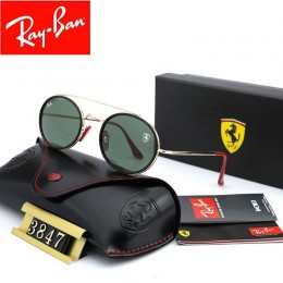 Ray Ban Rb3847 Sunglasses Green/Black With Red