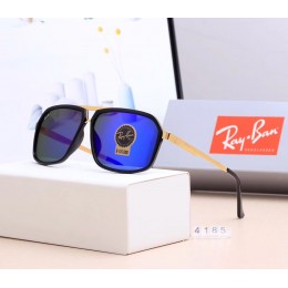 Ray Ban Rb4185 Sunglasses Dark Blue/Gold With Black