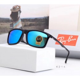 Ray Ban Rb4214 Sunglasses Ice Blue/Black