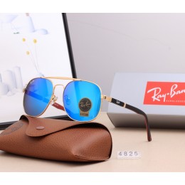 Ray Ban Rb4825 Aviator Sunglasses Blue/Black With Red