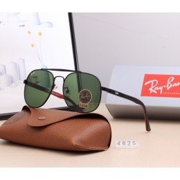 Ray Ban Rb4825 Aviator Sunglasses Green/Black With Red
