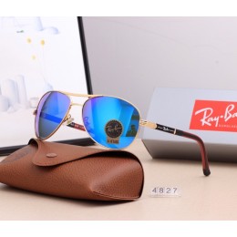 Ray Ban Rb4827 Aviator Sunglasses Blue/Black